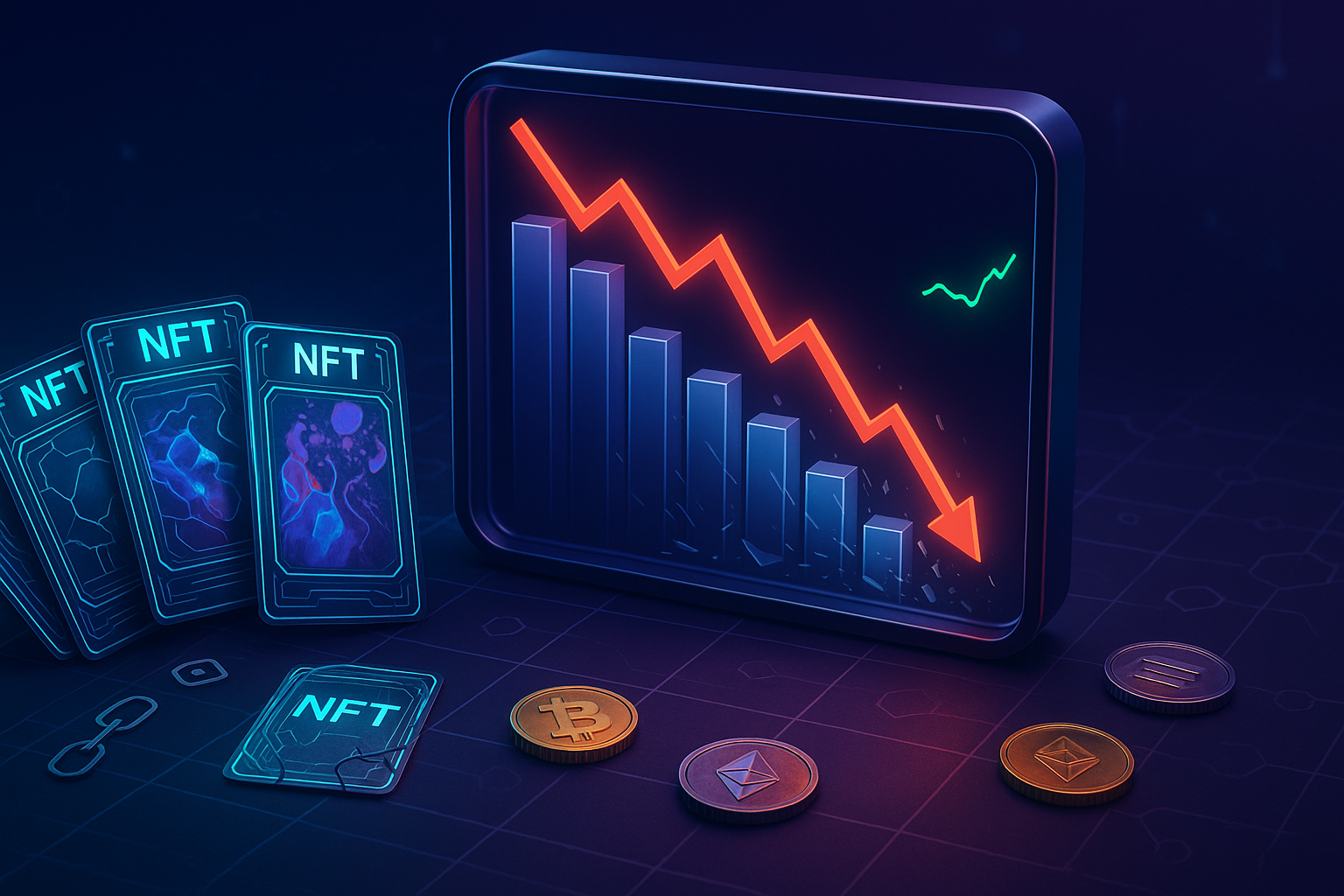 NFT Lending TVL Crashes 97%, Debt Down 45%