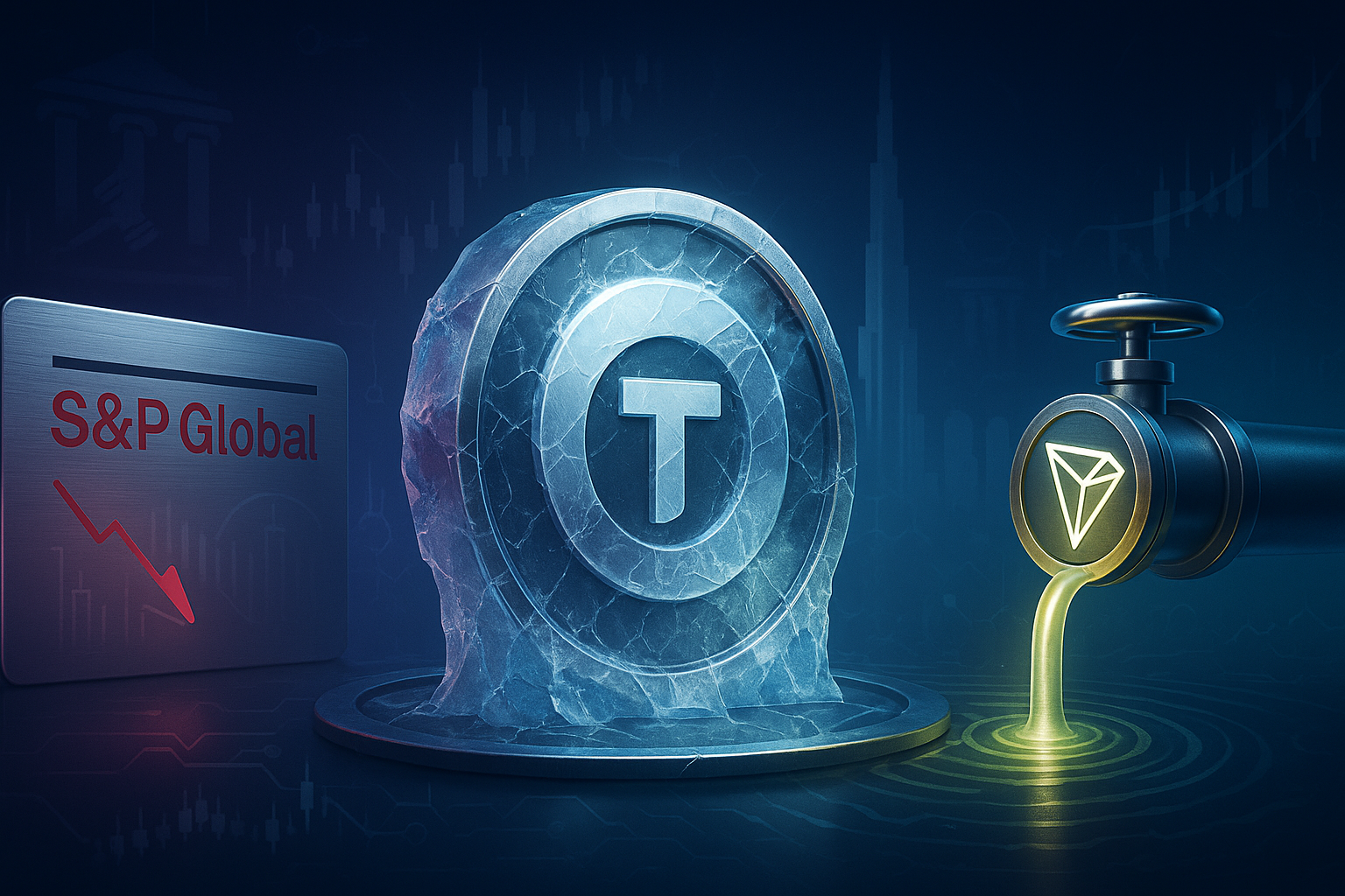 S&P Slams TrueUSD as Dubai Freezes $456M; Sun Steps In